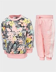 Image result for Toddler Girl Adidas Tracksuit