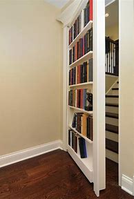 Image result for Hidden Closet Bookcase Door