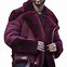 Image result for Men's Leather Winter Coats
