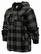 Image result for Fleece Lined Flannel Shirt with Hoodie
