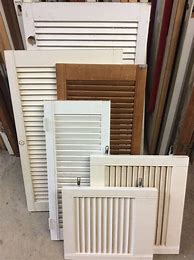 Image result for Louver Cabinet Doors