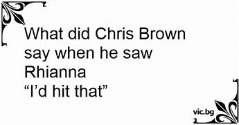 Image result for Chris Brown FT