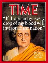 Image result for Indira Gandhi Old