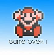 Image result for Computer Super Mario Bros Game Over
