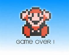 Image result for Mario Game Over Logo