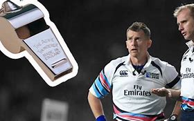 Image result for Images of Rugby Union Referees