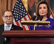 Image result for Pelosi Standing by Display of Criteria for Impeachment