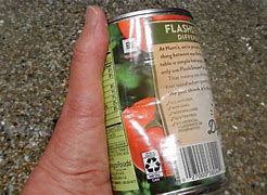 Image result for Acceptably Dented Can