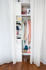 Image result for DIY Small Closet Storage