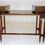 Image result for Mid Century Writing Desk Wood