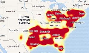 Image result for Cell Phone Service Outage Map