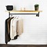 Image result for wall mount clothing racks