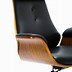 Image result for Wood Leather Office Chair