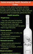 Image result for Vodka Benefits