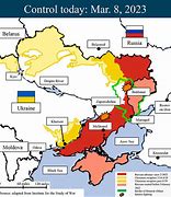 Image result for Russia-Ukraine War Map Today