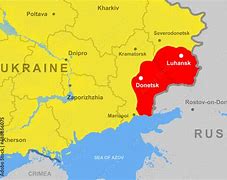 Image result for Donetsk Y Lugansk Mapa
