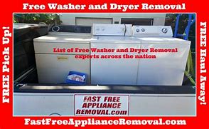 Image result for Old Washer and Dryer Hauling Off with Car