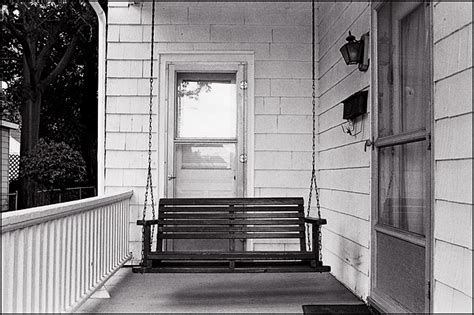 A place to relax on the front porch   Photograph by Christopher Crawford