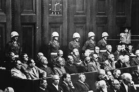 Image result for War Crime Trials Take Place