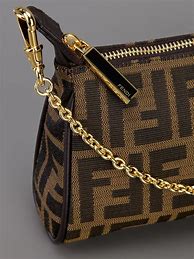 Image result for Fendi Brown Handbag