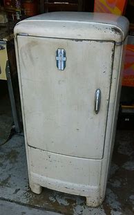 Image result for Old Antique Frigidaire Refrigerator