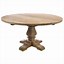 Image result for Natural Wood Round Dining Table