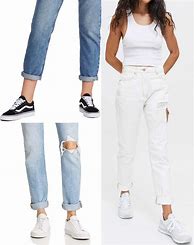 Image result for Mom Jeans with Sneakers