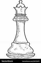 Image result for Queen Chess Piece Drawing