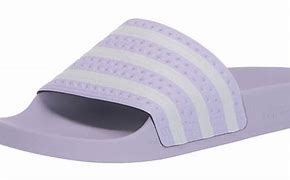 Image result for Purple Adidas Slides