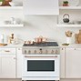 Image result for Cafe White Appliances with Granite