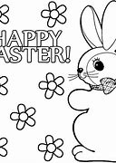 Image result for Easter Bunny Coloring Pages