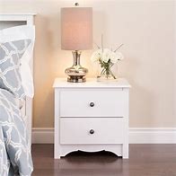 Image result for White Night Stands for Bedroom