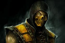 Image result for Mortal Kombat Scorpion Desktop Background