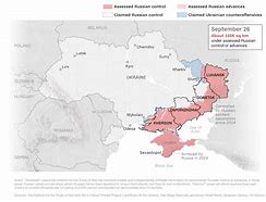 Image result for Map of War Between Russia and Ukraine