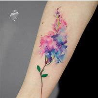 Image result for Watercolor Tattoo