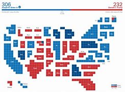Image result for Biden Trump State Map