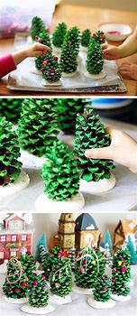 Image result for Homemade Christmas Tree Crafts