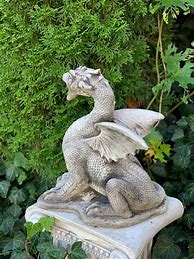 Image result for Concrete Dragon Statues