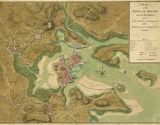 Image result for Boston Colony Map 1775