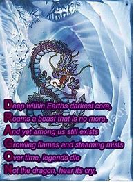 Image result for Dragons Shape Poem