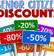 Image result for Senior Citizen Discounts 55