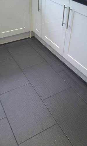 Floor Tiles   Slate Nero Tile   Black Slate Effect Porcelain