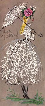 Image result for Happy Birthday Vintage Woman