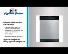Image result for Troubleshooting Chart for Frigidaire Dishwasher