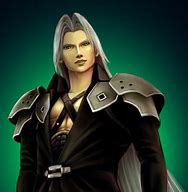 Image result for Crisis Core Sephiroth Face