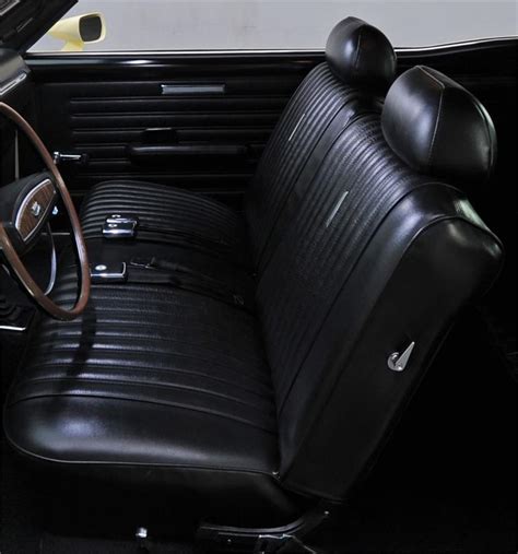 Seat Upholstery, 1969 Ranchero, Torino, Fairlane Seat Cover   Front