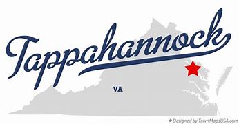 Image result for Map of Tappahannock VA and Surrounding Area