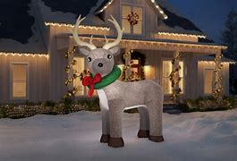 Image result for Home Depot Inflatable Reindeer