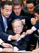 Image result for Japanese Parliament Fight