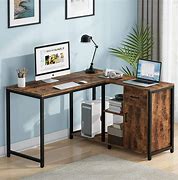 Image result for Corner Office Desk with Drawers